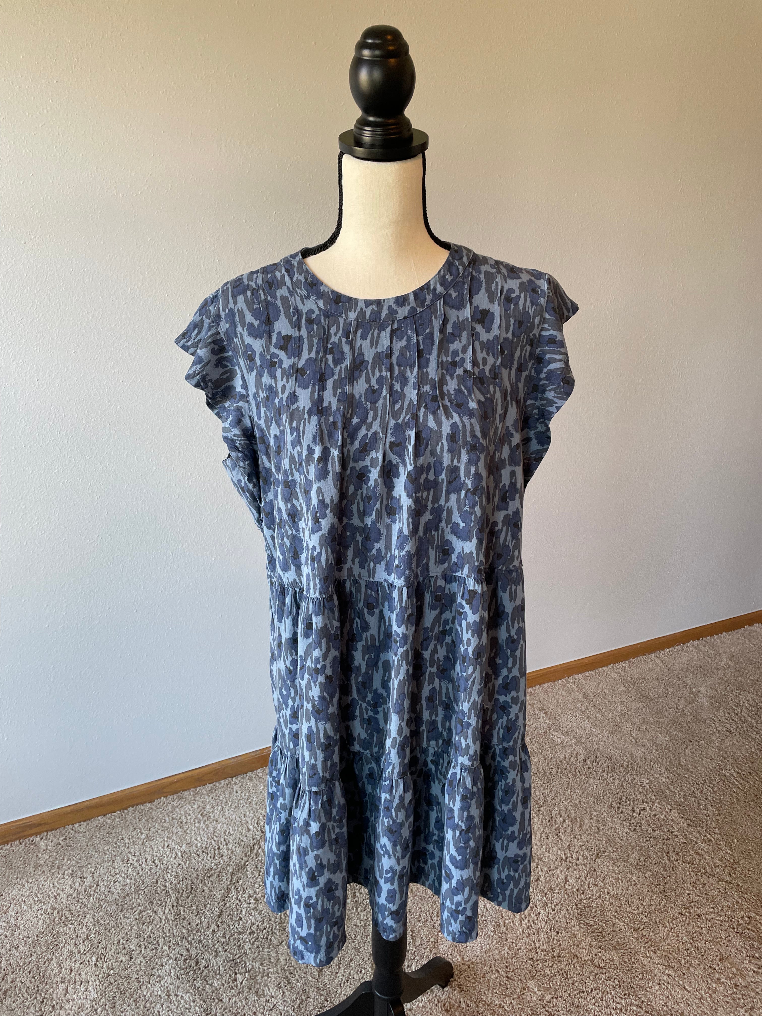 Knox Rose Blue Camo Summer Dress (XXL) – BinxBerry Consignment