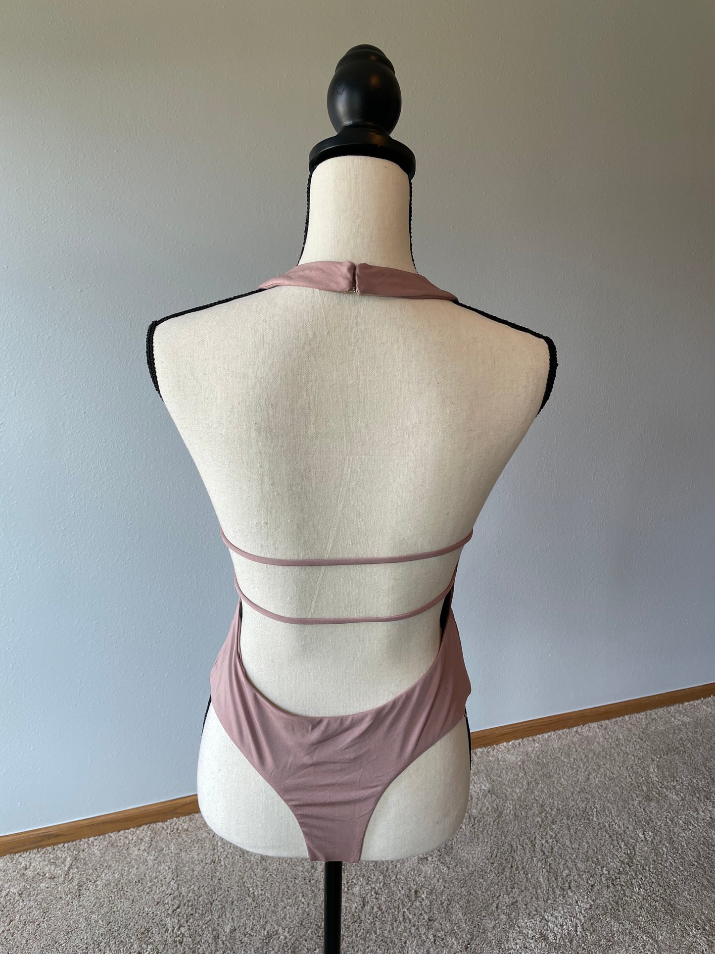 Superdown Mauve Bodysuit (M)