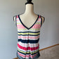 Maurices V-Neck Striped Tank (M)