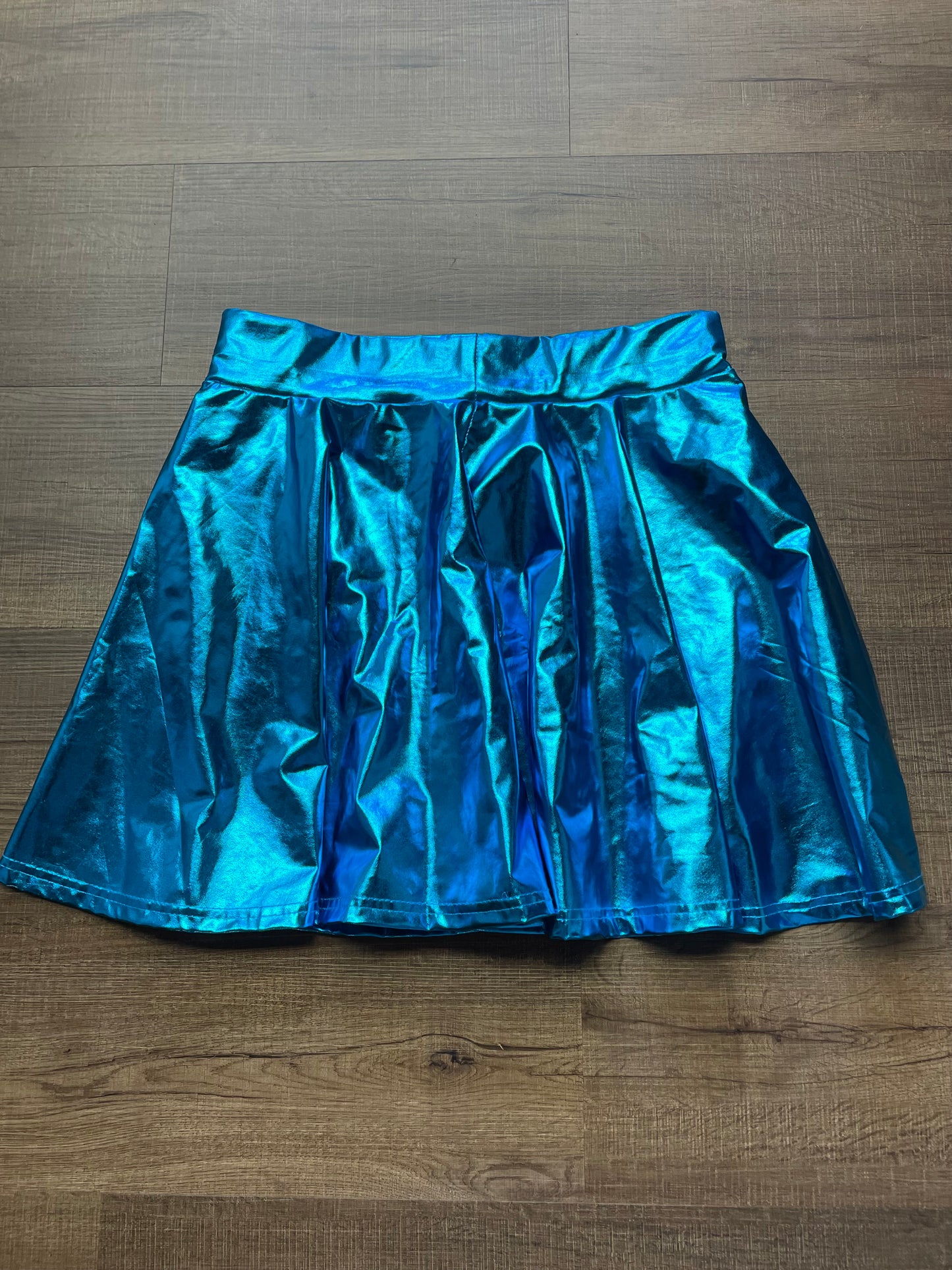 Urban Coca Blue Metallic Skirt (L)