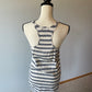 J. Crew Striped Linen Racerback Top (XS)