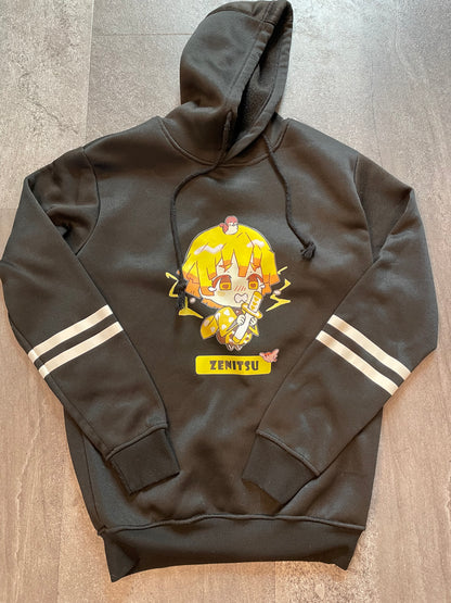 Anime Print Men's Hoodie (S)