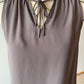 Maurices Gray Sleeveless Blouse (M)