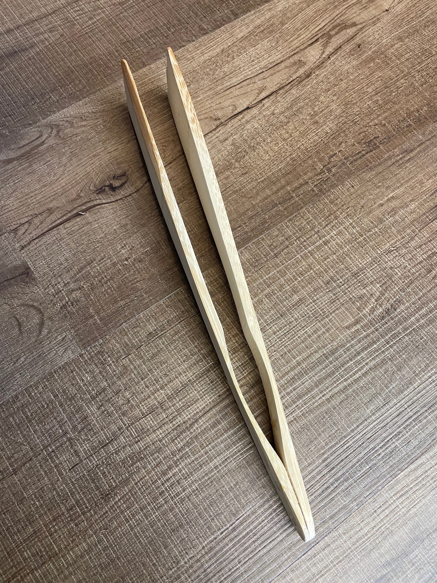 Pampered Chef Bamboo Tongs Flipper